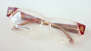 Brille Brillengestell transparent große Form Damen-Luxusbrillen by Perris Gr. L - Bild 1 von 4