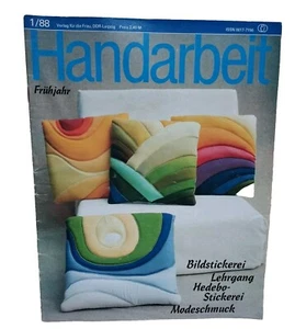 Handarbeit, Zeitschrift, 1/88 Verlag für die Frau DDR  - Bild 1 von 5