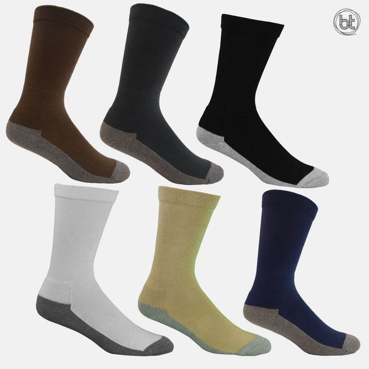 Black Bamboo Dress Socks For Men Bamboo Dress Socks - 64% Bamboo Fibre, Mid-Calf, Premium Quality For Men & Women 64% Bamboo Fibre Premium Dress Socks For Men Women Unisex - Foto 2