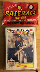 Rare Oddball Baseball Card Pack Gary Carter Mets (Top) Blue Jays Leaders (Back)