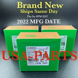 NIB SEALED SCHNEIDER GV2ME32 Circuit Breaker *Authentic* *Free Same Day Shipping - Picture 1 of 2