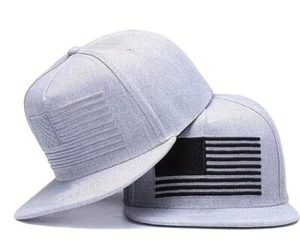 Baseballkappe bestickt amerikanische Flagge Druckknopflasche - Bild 1 von 3