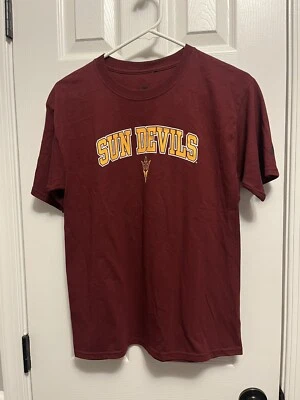Camisa Arizona State Sun Devils Roja Amarilla Niños XL o Mujer’s Pequeña  Foto 1 de 4