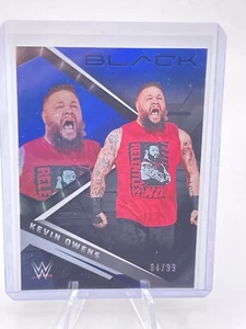 2022 WWE - Chronicles - Blue /99 - #202 Kevin Owens - Picture 1 of 2
