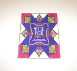 "Soft-Edge Piecing" Quilt Pattern Book Paperback  - Picture 1 of 2