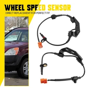 2Pcs Rear & Left Right ABS Speed Wheel Sensor For 2002-2006 Honda CRV CR-V 2.4L - Picture 1 of 10