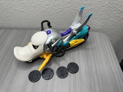 Bicicleta de batalla Mighty Ducks Duckcycle Blastin' vehículo completo Mattel 1996 LEER Foto 1 de 4
