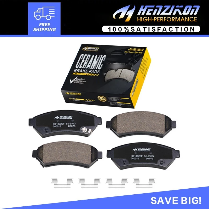 Pastillas de freno delanteras de cerámica para relé Allure LaCrosse Terraza Uplander Grand Prix. Foto 1 de 4