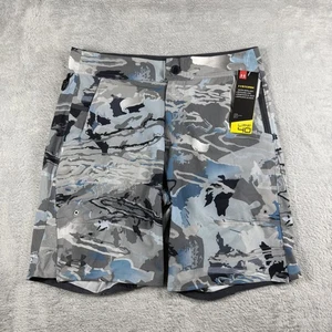 Under Armour Shorts Herren 30 grau Shoreman Board Camo wasserabweisend UPF 40 - Bild 1 von 16
