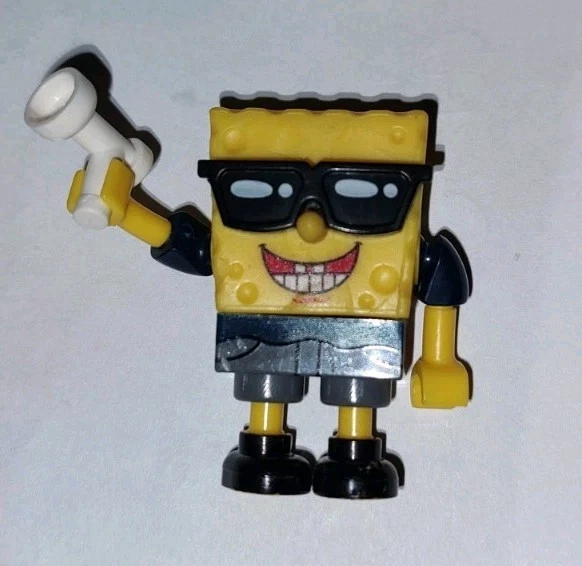  MINIFIGURA BOB ESPONJA MEGA CONSTRUX RARA Foto 1 de 2