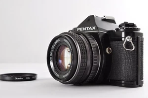 Pentax ME Black w/SMC Pentax-M 50mm f1.7 Lens [Exc+4] (9663349) Japan / 1400B#2 - Picture 1 of 20