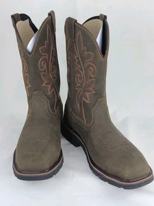 Men's Hytest Falcon Wellie Size 12 W Safety Work Steel Toe Boots K15581  NEW!!!! - Picture 1 of 12