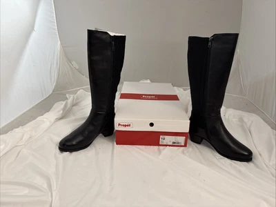 Botas altas Propet Talise para mujer nuevas en caja en negro - talla 10 Foto 1 de 4