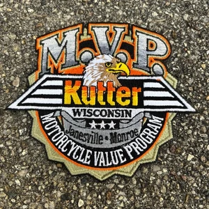 Harley Davidson Kutter Wisconsin M.V.P. Motorrad Value Program Händler Patch - Bild 1 von 2