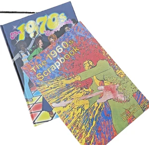 £40 SALE TWO NEW LARGE HARDBACK COFFEE TABLE BOOKS RETRO1960s & 1970s HIPPY BOHO - Picture 1 of 9
