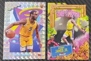 2025 Topps Finest Bronny James Jr RARE Refractor + Show Stoppers Rookie LAKERS - Bild 1 von 4