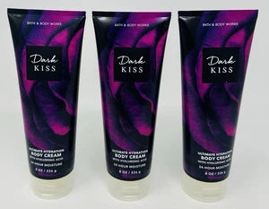 DARK KISS BATH & BODY WORKS ULTRA SHEA BODY CREAM LOTION 8OZ LOT OF 3 - Picture 1 of 1