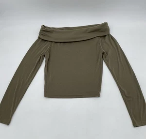 DARPHIN brand Small Top w/ Cowl Neckline & Long Sleeve, Women’s/Juniors Size Sm. - Picture 1 of 5