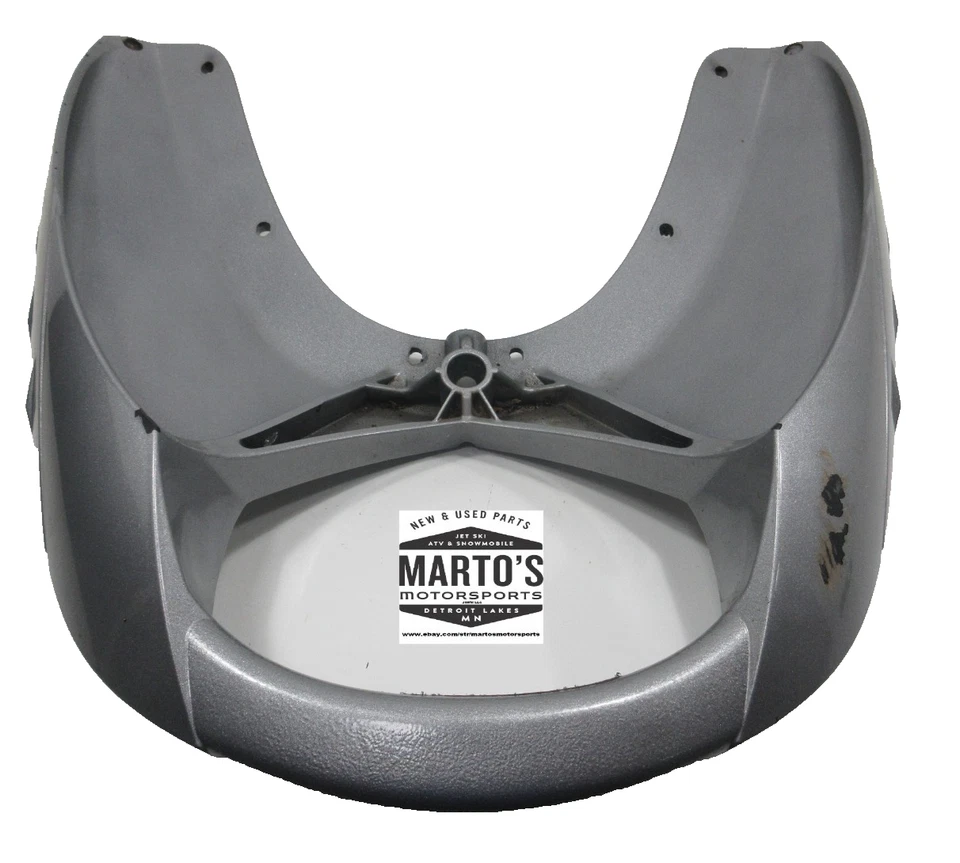 OEM POLARIS 2003 & 2004 MSX 110 MSX 140 & MSX 150 REAR SILVER GRAB BAR HANDLE - Image 1 of 4