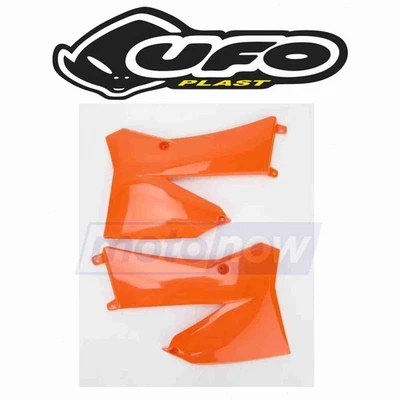 UFO Plastics Radiator Covers for 1996-1997 KTM 360 MXC - Body Bodywork kn Foto 1 de 4