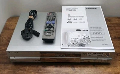 Panasonic DVD Video Plus + Recorder HDD & DVD DMR-E85H With Remote - Image 1 of 4