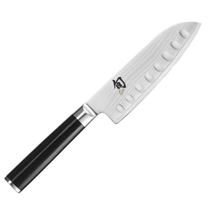 KAI Shun Classic Kitchen Santoku Knife 135mm 5.3 in DM0740 Dimple JAPAN New - Picture 1 of 8