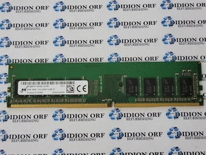 MICRON 8 GB DDR4 DESKTOP RAM PC4-2400T 1Rx8 MTA8ATF1G64AZ-2G3, SKU 13051 - Picture 1 of 1