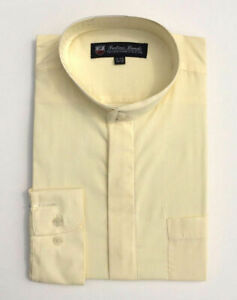 Mens' mandarin collar ( banded collar) dress shirt by Fotino Landi  Style SG01