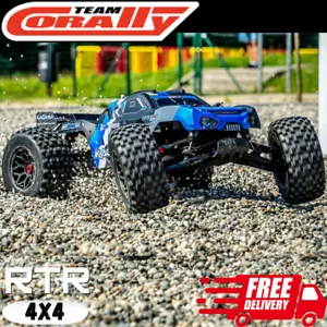 Team Corally Kagama XP 6S 1/8 RC Monster Truck 4x4 Brushless Car Basher Blue - Picture 1 of 16