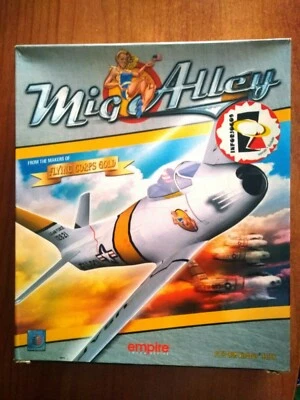 Mig Alley PC CD-ROM Game 1999 in Big Box w/Manuals UK Empire - Image 1 of 4