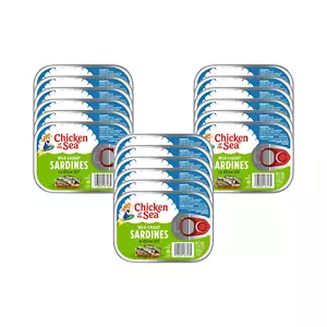 Sardines in Olive Oil, 3.75 Oz. Cans (Pack of 18), Wild Caught Canned Sardines,, - Picture 1 of 12