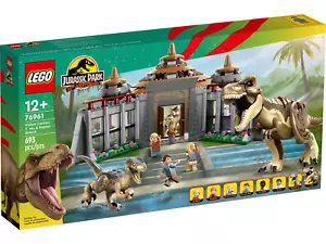 Lego 76961 Jurassic Park - Besucherzentrum: T. Rex & Raptor Attack - Bild 1 von 6