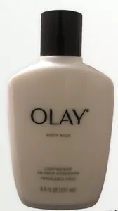Olay Body Milk Lightweight 48-Hour Hydration Fragrance Free 6oz - Picture 1 of 10