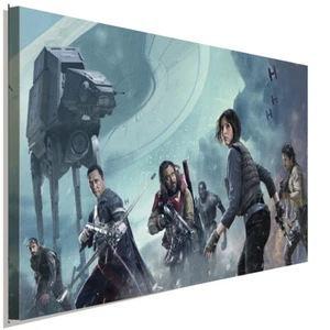 Rogue One Star Wars Leinwandbild AK ART Kunstdruck Mehrfarbig Wandbild TOP XXL - Bild 1 von 3