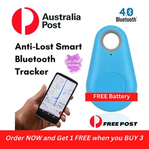 Mini Map Tracker Bluetooth Tag Device Bag Keys Dog Child Luggage Dedicated APP - Picture 1 of 10