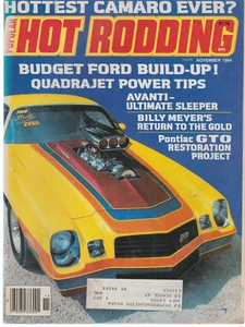 BELIEBTES HOT RODDING MAGAZIN November 1984 "HOTTEST CAMARO EVER?" - Bild 1 von 1