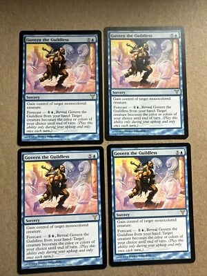 Govern The Guildless X4 Dissension Ex Condition See Pics Front Back - Image 1 of 4