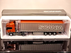 Minichamps 2005 Scania R470 Topline 4x2 Semi Trailer Truck + Krone Trailer 1/43 - Picture 1 of 3