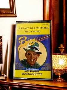 1970s Bing Crosby Cassette Tape. D176-01-Books - Picture 1 of 5
