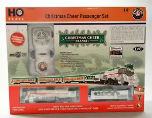 LIONEL HO SCALE CHRISTMAS CHEER TRANSIT PASSENGER TRAIN SET railroad 2151010 NEW - Picture 1 of 5