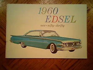 Edsel Prestige Prospekt 1960 - Original - Bild 1 von 3