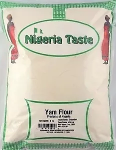 Harina de ñame/elubo - sabor de Nigeria harina de ñame/elubo - 9 libras - Imagen 1 de 1