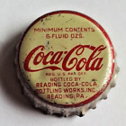 rare old USA COCA COLA crown cork soda bottle caps ca. 1935 Reading Pennsylvania