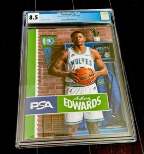 ANTHONY EDWARD RARE PSA MAGAZINE 2024 TIMBERWOLVES VARIANT COVER CGC 8.5 - Picture 1 of 3
