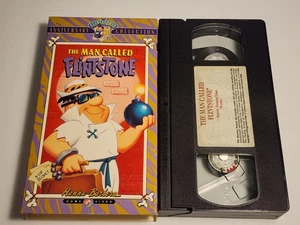 The Man Called Flintstone VHS 1989 Hannah Barbera Silver Screen Series Classic - Picture 1 of 3