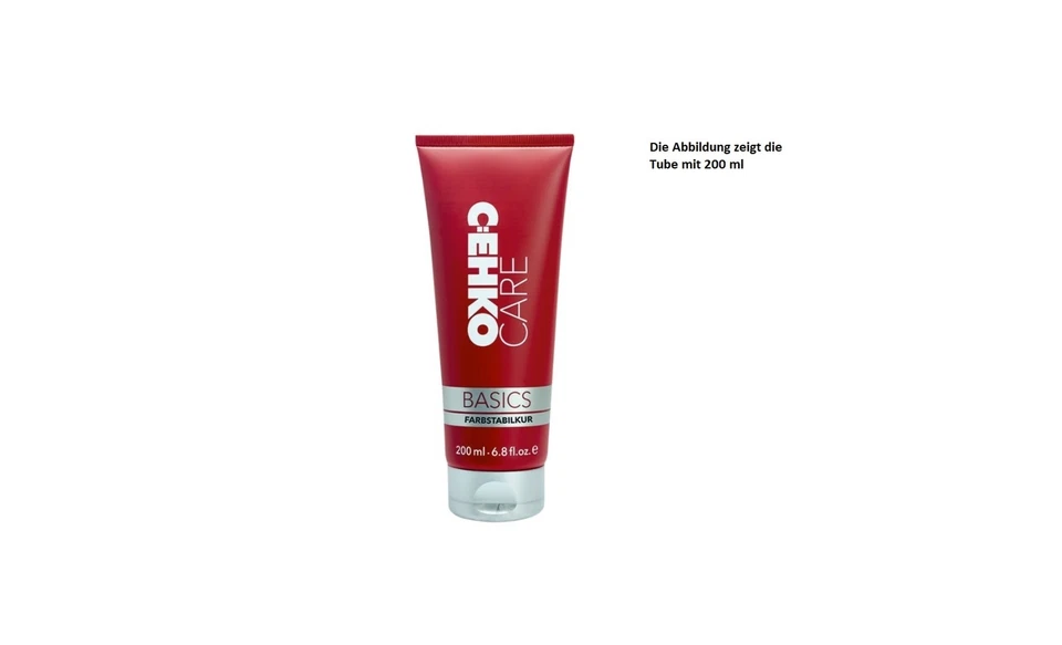 C: Ehko Care Basics Tratamiento Colorestable 33.8oz Cuidado Profundo para Cabello Teñido Foto 1 de 1