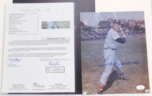TED WILLIAMS HOF Signed Autograph Auto 8x10 Color Photo Red Sox JSA π LOA - Picture 1 of 4