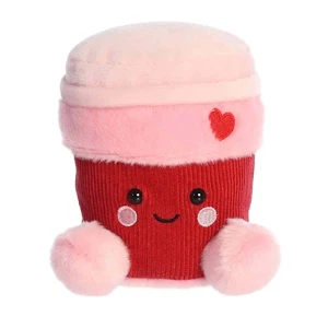 Aurora - Palm Pals - 5" Parker Corazón Café Calentador Peluche - Imagen 1 de 5