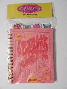 NEW! CLUELESS 30th Anniversary Blush Pink Colored Journal 96 Sheets /Sealed - Picture 1 of 5