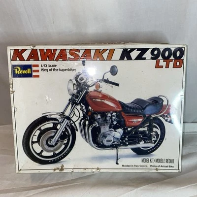 Kawasaki KZ900 LTD Revell H-1520 1/12 Model Motorcycle Kit NIB Open Factory Wrap - Image 1 of 4
